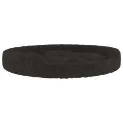 VidaXL Hundebett Schwarz 70x55x23 Cm Plüsch