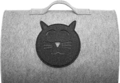 SILUK Filz Katzenhöhle Spielzeug – Faltbare Kuschelhöhle Für Katzen Zum Schlafen, Verstecken, Toben Und Kratzen (L) -Garten- & Gewächshäuser Geschäft 8441739b8cc26897420e6b0937f3fd1f