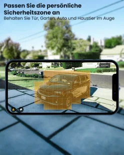 IeGeek 2K 3MP Kabellose Überwachungskamera Aussen Akku Mit Solarpanel, WLAN Kamera Outdoor Mit 10m Farbnachtsicht, PIR Bewegungsmelder, 2-Wege Audio, Cloud/SD Storage, IP65, 2,4 GHz -Garten- & Gewächshäuser Geschäft 8451786ad28e96c668fde2edb77a2514 2