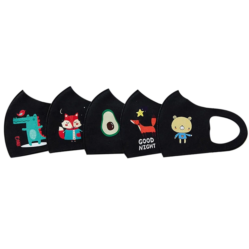 Redcoringe 20 Stk Waschbare Cartoon-Masken, Kinder Schwarz/Blau/Grau/Rosa Masken Mundmaske Für Jungen Mädchen 6 Redcoringe 20 Stk Waschbare Cartoon-Masken, Kinder Schwarz/Blau/Grau/Rosa Masken Mundmaske Für Jungen Mädchen – Bild 6