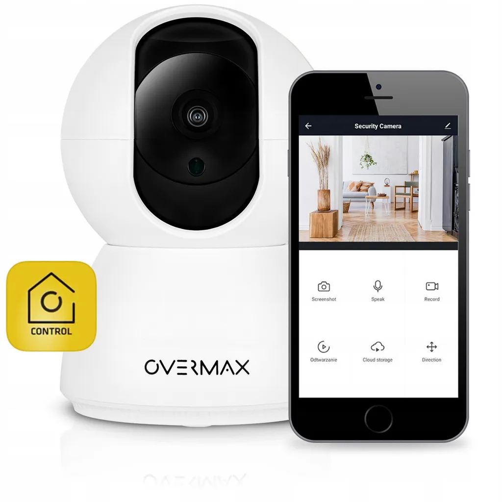 Overmax Camspot 3.7 PRO Indoor-Überwachungskamera, Vertikal Und Horizontal Drehbar, Sichtbarkeit Im Dunkeln, 2,5K-Auflösung, MicroSD-Kartensteckplatz, Bewegungssensor Mit Alarm 7 Overmax Camspot 3.7 PRO Indoor-Überwachungskamera, Vertikal Und Horizontal Drehbar, Sichtbarkeit Im Dunkeln, 2,5K-Auflösung, MicroSD-Kartensteckplatz, Bewegungssensor Mit Alarm – Bild 7