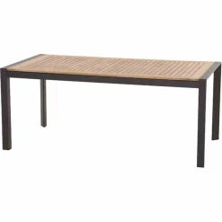 Siena Garden Zurigo Auszietisch 180/240x90cm Teakholz / Anthrazit