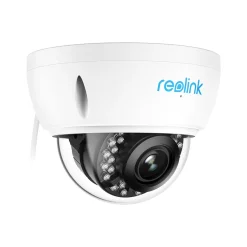 Reolink 4K PoE Kamera Outdoor Mit 5X Optischem Zoom, IK10 Vandalismusgeschützt Überwachungskamera Außen, Personen-/Autoerkennung Und Zeitraffer, 24/7-Aufnahme, Videoüberwachung RLC-842A