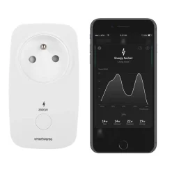 Smartwares Funksteckdose FRANZÖSISCH Smart Home Pro Mit Energiemessfunktion Amazon Alexa & App