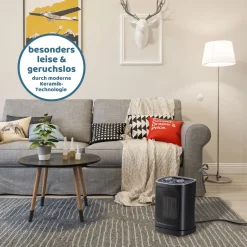 Albatros International STAHLMANN Keramik Heizlüfter Energiesparend Und Leise 1800W – Heizung Elektrisch Mit Keramik-Heiztechnologie Und Thermostat – Elektrisches Heizgerät, Heizstrahler Innenraum, Electric Heater, 1800 -Garten- & Gewächshäuser Geschäft 8553388dd0fa73e29ce58137024fcd9c