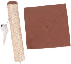 Aigostar Katzenbaum Mit Pfosten-Sisal-Kratze Kätzchen Spielturm Mit Hängespielzeug Kleine Katze Kletteraktivitätszentrum, Braun, 25 * 25 * 35cm 8 Aigostar Katzenbaum Mit Pfosten-Sisal-Kratze Kätzchen Spielturm Mit Hängespielzeug Kleine Katze Kletteraktivitätszentrum, Braun, 25 * 25 * 35cm -Garten- & Gewächshäuser Geschäft 8596131f9d4bd064816340a31070d311