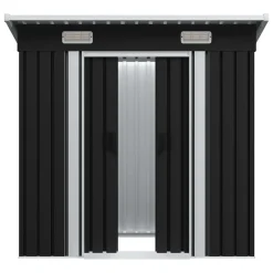 VidaXL Gartenschuppen Anthrazit Stahl 10 VidaXL Gartenschuppen Anthrazit Stahl -Garten- & Gewächshäuser Geschäft 85c441a54283a29e08e022d7412d0112