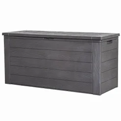 GARDENBOX Auflagenbox/Gartenbox "Woody" H 58 X B 120 X T 46 Cm, Holz Optik, Farbe Dunkelbraun; GTS178509 -Garten- & Gewächshäuser Geschäft 8662d6b832c2143ea6f539aa24962f1f