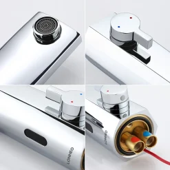 Lonheo Infrarot Sensor Wasserhahn Waschtischarmatur Automatik Waschbecken Einhebelmischer Mischbatterie -Garten- & Gewächshäuser Geschäft 8677509841a4065460d03bc91ef8c868