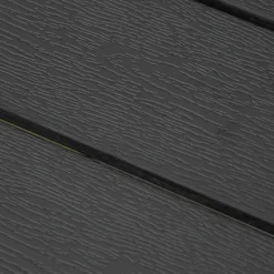 Outsunny Gartentisch Aluminium Tisch Garten Terrasse Holz-Kunststoff WPC Non-Wood Schwarz Mit Horizontale/vertikale Sitzlatten -Garten- & Gewächshäuser Geschäft 86c13c53823bd2ebd1a2cc695c31b87d