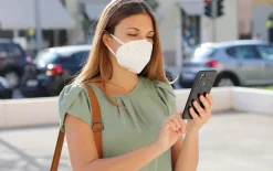 ARCOM 30 Stück Schwarz FFP2 Maske Atemschutzmaske Partikelfiltermaske Staubschutzmaske -Garten- & Gewächshäuser Geschäft 87293134917a247133e4db662908b121