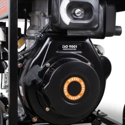 DeTecc. DT-6000E-1 Notstromaggregat | Dieselgenerator | Stromerzeuger Mit 5 KW 230 V | Für Notstromversorgung -Garten- & Gewächshäuser Geschäft 8731404a1349e4f2f1900cb8d9a43873