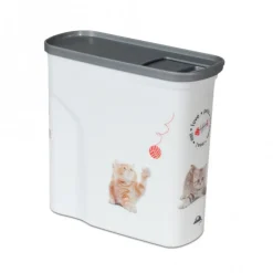 Curver - Katzenfutter Container - Weiß - 2l - 1kg -Garten- & Gewächshäuser Geschäft 8749e5afc8e340e616a2bea0f9e6deb6