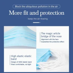 XTDWIN®50 Stück Blau Schutzmasken, Hygienische Antibakterielle Masken, Dreischichtige Staubschutzmasken, Unabhängige Maske Filterbaumwollmasken Mask 8 XTDWIN®50 Stück Blau Schutzmasken, Hygienische Antibakterielle Masken, Dreischichtige Staubschutzmasken, Unabhängige Maske Filterbaumwollmasken Mask -Garten- & Gewächshäuser Geschäft 8753f87477332ec21f98b4be21ba8eea