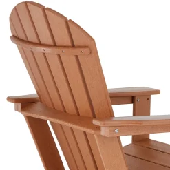 Tectake Gartenstuhl Im Adirondack-Design - Braun -Garten- & Gewächshäuser Geschäft 878d9de3ff098c181ffb7799f27cde2c