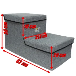 Eichhorn Kinderwagen Close2Me PetStair Deluxe - Haustiertreppe, Zweistufig, Mit Stauraumfunktion -Garten- & Gewächshäuser Geschäft 87dae01ddd7e3f606180cbf8398419d2