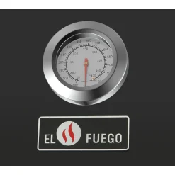 El Fuego Gasgrill / Grillwagen Burlington 4 Brenner +1 Seitenbrenner, Grillfäche 70x42cm -Garten- & Gewächshäuser Geschäft 882da91ab920e5efa154549a2c0632e4