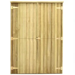 VidaXL Garten-Geräteschuppen 123x50x171 Cm Kiefernholz Imprägniert -Garten- & Gewächshäuser Geschäft 88762ea015fc45cf91f5e5c5548219cf