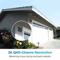 Reolink 4MP Akku 2,4/5GHz WLAN IP-Überwachungskamera Aussen Mit Personen-/Fahrzeugerkennung, Spotlight, Farbnachtsicht, PIR-Sensor, Zeitraffer, 2-Wege-Audio, Argus 3 Pro (Schwarz) -Garten- & Gewächshäuser Geschäft 888c82abbfd182b2bdec286a77eead07