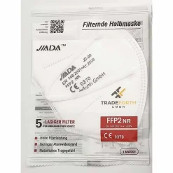 Wenzhou Jiada Technology Co., Ltd. JIADA Atemschutzmaske FFP2 Mund-Nasen-Schutz 30 Stück, Schutzmaske, Atemmasken, Faltmaske, Einzeln Verpackt -Garten- & Gewächshäuser Geschäft 889475366709856c4d0bbda8ab99608d