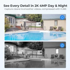 Reolink 4MP 355°/140° PTZ Überwachungskamera Aussen Akku Mit 2,4&5GHz WLAN, Smarte PIR Erkennung, 2-Wege-Audio, Arbeitet Mit Alexa/Google Assistant, Argus PT 4MP, Weiß -Garten- & Gewächshäuser Geschäft 88a25274078919ffde275ab521f21e00 2