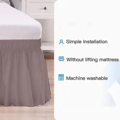 Jormftte Bettrock, Gebürstetes Polyester, Mit DREI Stoffseiten, Elastischer Staub-Rüschen, Leicht Anzubringen, Polyester 14 Jormftte Bettrock, Gebürstetes Polyester, Mit DREI Stoffseiten, Elastischer Staub-Rüschen, Leicht Anzubringen, Polyester -Garten- & Gewächshäuser Geschäft 88c44ffa3027a1f7f178f2beebbe3c89