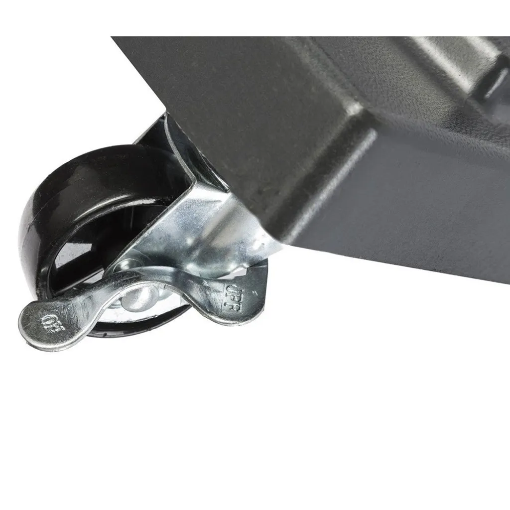 Quadratischer Sonnenschirmständer Mit Rädern Schwarz - 15 Kg - Hespéride 4 Quadratischer Sonnenschirmständer Mit Rädern Schwarz - 15 Kg - Hespéride – Bild 4