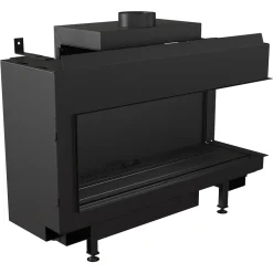 Kratki Gaskamin LEO 100 Rechts Erdgas ∅ 100/150 9 KW -Garten- & Gewächshäuser Geschäft 88ed87cad3e02d2ca4bf7e52b65efb10