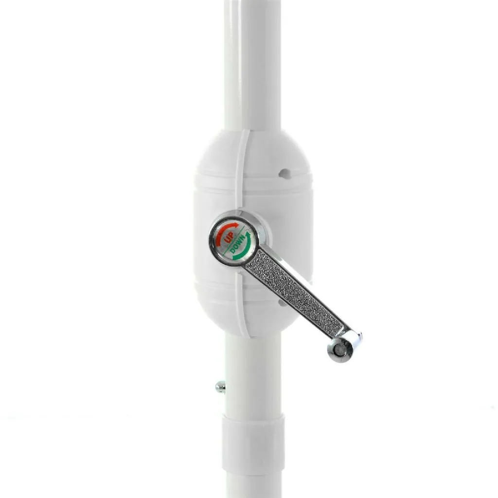 VCM Sonnenschirm Eckig 2x3m Blau Mit Kurbel Marktschirm Rechteckschirm Sonnenschutz 3 VCM Sonnenschirm Eckig 2x3m Blau Mit Kurbel Marktschirm Rechteckschirm Sonnenschutz – Bild 3