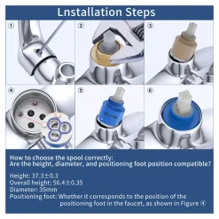 Sedal Keramik-Kartusche 35mm, Für Alle Armaturen Mit 35mm Kartuschen, Ersatzpatrone, Ersatz-Kartusche Für Armaturen 8 Sedal Keramik-Kartusche 35mm, Für Alle Armaturen Mit 35mm Kartuschen, Ersatzpatrone, Ersatz-Kartusche Für Armaturen -Garten- & Gewächshäuser Geschäft 898340fd4a982908c748188ca0b6a1d1