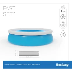 Bestway Fast Set Poolset 366x76 Cm -Garten- & Gewächshäuser Geschäft 89c75df564c3975d45bac2983665bd3e