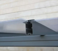 PALRAM-CANOPIA Palram - Canopia Terrassenüberdachung Sierra Grau 299x555x305 Cm -Garten- & Gewächshäuser Geschäft 8a0697602b8d42816e3669ea39452046