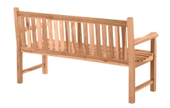 Möbilia Gartenbank 150 Cm | 3-Sitzer Aus Teak Holz | B 150 X T 63 X H 92 Cm | Natur | 11020014 | Serie GARTEN -Garten- & Gewächshäuser Geschäft 8a46f5d21e3851e6638ecb5437899567