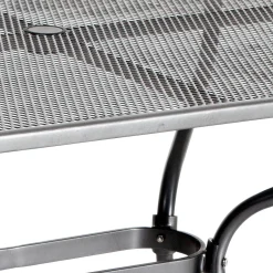 MWH DAS ORIGINAL Royal Garden Gartentisch Streckmetall, 145 X 90 X 74 Cm, Metall, Grau -Garten- & Gewächshäuser Geschäft 8a46fe91cd0e7dd0ac57bfb8d7244e1f