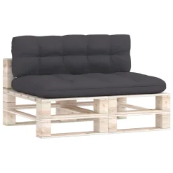VidaXL Palettensofa-Auflagen 2 Stk. Anthrazit