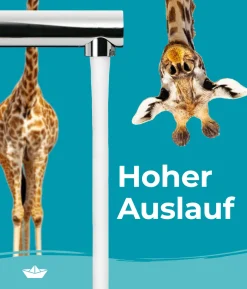 Calmwaters® Küchenarmatur Mit Brause Ausziehbar - 360° Drehbar - Flexibel Mit Hohem Auslauf - Küchenarmatur Ausziehbar Honest Extra - Chrom -Garten- & Gewächshäuser Geschäft 8a87ae7902ef69f2ca7890db5b9c920b