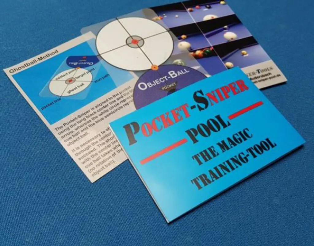 PST - Pool & Snooker-Tools Pocket -Sniper Pool - ENGLISH - Poolbilliard Training Tool Aim Trainer 1 PST - Pool & Snooker-Tools Pocket -Sniper Pool - ENGLISH - Poolbilliard Training Tool Aim Trainer