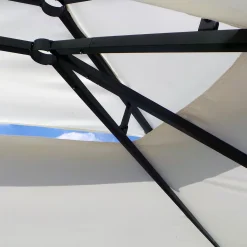 Swing&Harmonie LED - Garten Pavillon Milano 3x4m Pavillion Solar Beleuchtung Pavilion Gartenzelt Designer Pavilon - Creme -Garten- & Gewächshäuser Geschäft 8b2a4add279f2c5347c055d805074123