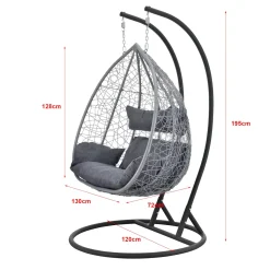 Mendler Hängesessel HLO-PX5 2-Sitzer Dunkelgrau 9 Mendler Hängesessel HLO-PX5 2-Sitzer Dunkelgrau -Garten- & Gewächshäuser Geschäft 8b6ebb435428e99ff86a7c6bfb0bb4e1