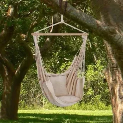 Garden Pleasure Hängesessel TOBAGO Beige Hängesitz -Garten- & Gewächshäuser Geschäft 8c018c05bcb539bbd44b19c28b7c653f