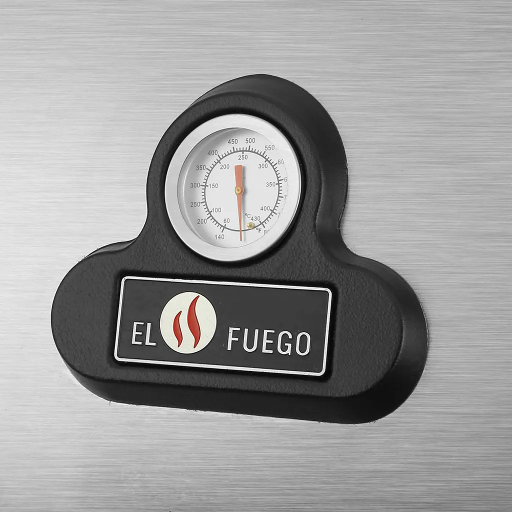 El Fuego Gasgrill / Grillwagen Concord 4 Brenner +1 Seitenbrenner +1 Infrarotbrenner 13 El Fuego Gasgrill / Grillwagen Concord 4 Brenner +1 Seitenbrenner +1 Infrarotbrenner – Bild 13