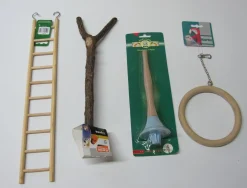 Karlie Vögelspielzeug 4er Set Spielzeug Für Vögel Sittich Kanarienvögel 823