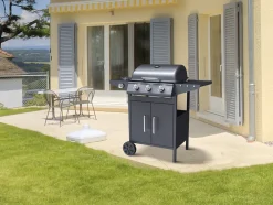 Tepro Gasgrill "Tarboro" 3-Brenner Mit Seitenkocher -Garten- & Gewächshäuser Geschäft 8c73e919faeb6a275a6afbb892de956e