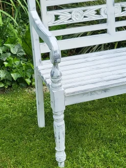 Ambiente-Lebenart.de Teakbank-Landhaus-Bank-Parkbank-Gartenbank-Blumen-Bank-Balkon-Bank 2 Sitzer Shabby Chic White Washed Antik Weiss 8 Ambiente-Lebenart.de Teakbank-Landhaus-Bank-Parkbank-Gartenbank-Blumen-Bank-Balkon-Bank 2 Sitzer Shabby Chic White Washed Antik Weiss -Garten- & Gewächshäuser Geschäft 8c87a7e9d1a4829f1f000b5c591cdd41