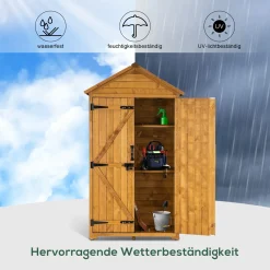 MCombo Gartenschrank Geräteschuppen Werkzeugschrank Outdoor-Schrank Holz 1000D -Garten- & Gewächshäuser Geschäft 8cba97c19a35d94dc148ab4ac8a9daf7