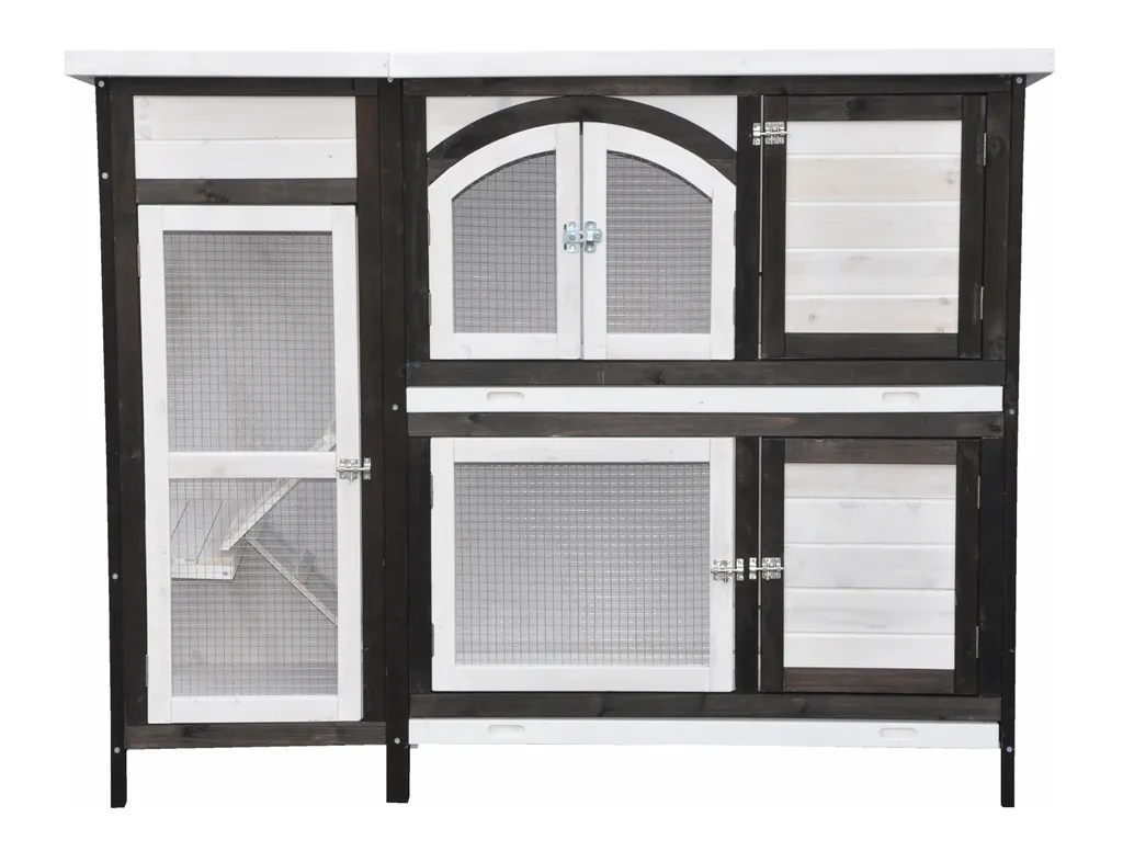 Nanook Kleintierstall Jumbo Braun 145 X 48 X 109 Cm 6 Nanook Kleintierstall Jumbo Braun 145 X 48 X 109 Cm – Bild 6