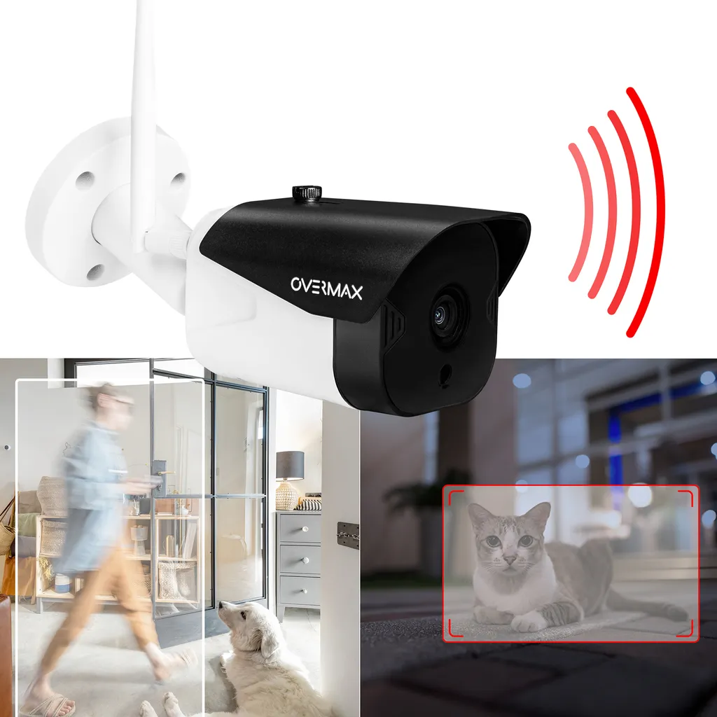 Overmax Camspot 4.7 PRO Outdoor-Überwachungskamera, Motion Detection, Human Detection, Wi-Fi, Sichtbarkeit In Der Dunkelheit, 2.5K Auflösung, MicroSD-Kartenslot, OVERMAX Alarm 10 Overmax Camspot 4.7 PRO Outdoor-Überwachungskamera, Motion Detection, Human Detection, Wi-Fi, Sichtbarkeit In Der Dunkelheit, 2.5K Auflösung, MicroSD-Kartenslot, OVERMAX Alarm – Bild 10