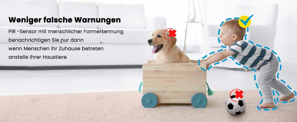 IeGeek Überwachungskamera Wlan 1080P Mini Kamera Mit Mit HD Nachtsicht, 2-Wege-Audio, Smarte Bewegungs Und Geräuscherkennung, Mobile App Steuerung, Innen Camera Wifi Für Haussicherheit 12 IeGeek Überwachungskamera Wlan 1080P Mini Kamera Mit Mit HD Nachtsicht, 2-Wege-Audio, Smarte Bewegungs Und Geräuscherkennung, Mobile App Steuerung, Innen Camera Wifi Für Haussicherheit – Bild 12