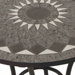 Siena Garden Como Tisch Rund Ø 70cm Schwarz Matt / Mosaikoptik -Garten- & Gewächshäuser Geschäft 8d5712089904fef5823f53fa278a8ece
