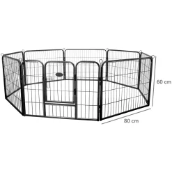 Zelsius Stahl Welpenauslauf "Rocky" Für Haustier, Faltbar | (B) 80 X (H) 60 Cm -Garten- & Gewächshäuser Geschäft 8d62f95e3b3dc512b43ab7cc9c4c7a1d